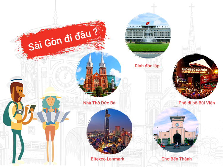 Các địa điểm du lịch nổi tiếng tại Sài Gòn
