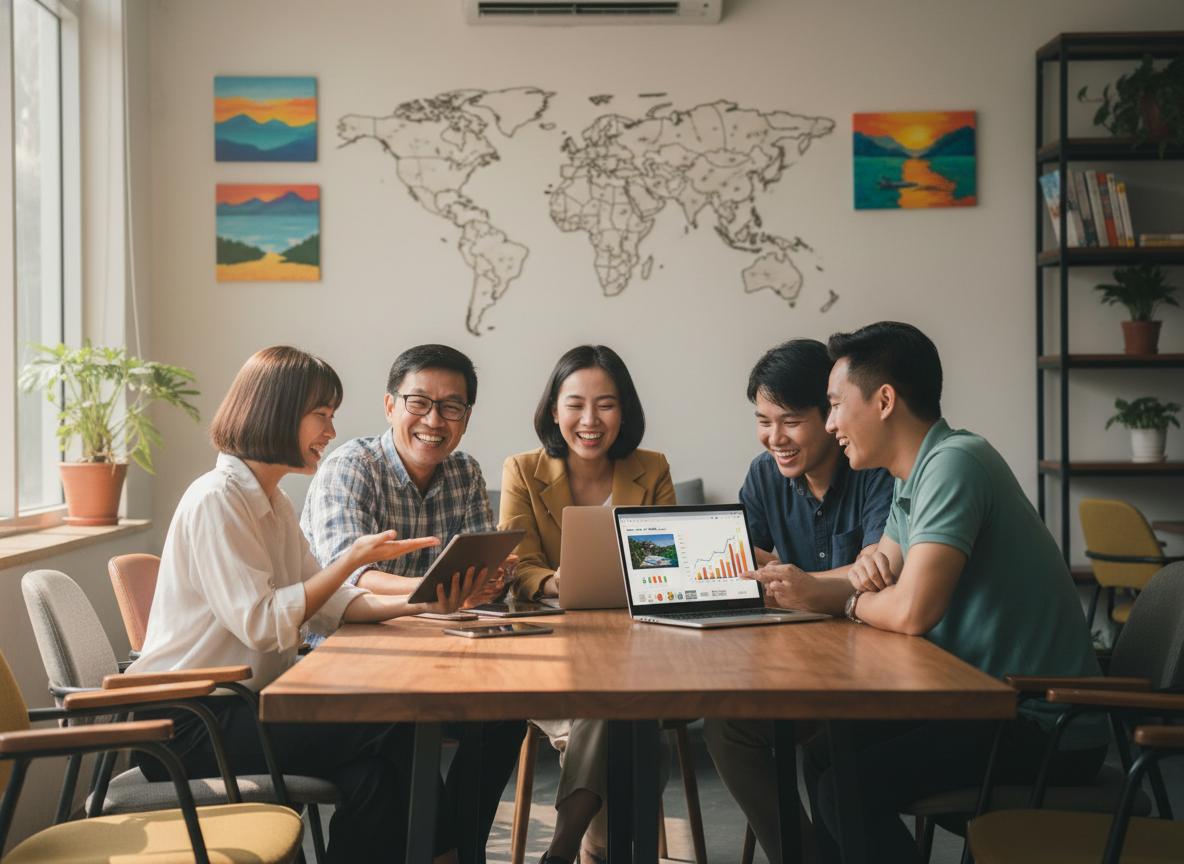 group ctv bán vé du lịch